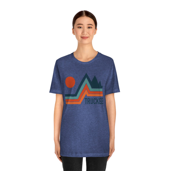 Truckee, California T-Shirt - Retro Mountain Unisex Truckee Shirt