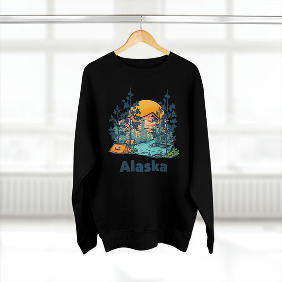 Copy of Premium Alaska Sweatshirt - Unisex Premium Crewneck Alaska Sweatshirt