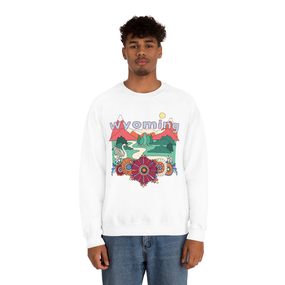 Wyoming Sweatshirt - Boho / Hippie Unisex