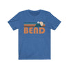 Bend, Oregon T-Shirt - Retro Mountain Adult Unisex Bend T Shirt