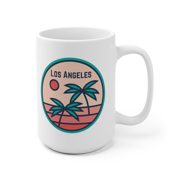 Los Angeles, California Mug, Ceramic Los Angeles, California Mug, Los Angeles, California Coffee Mug