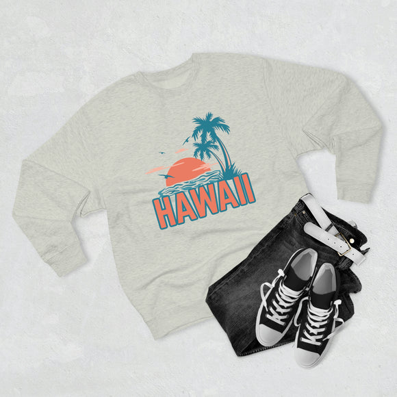 Premium Hawaii Sweatshirt - Unisex Premium Crewneck Sweatshirt