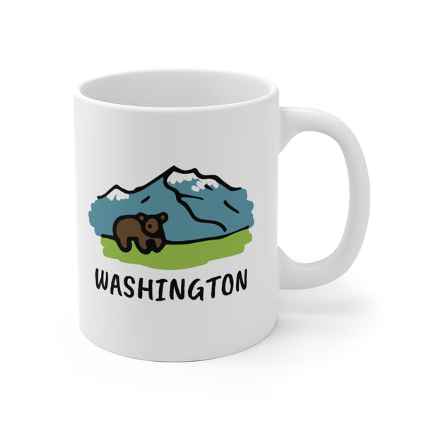 Washington Camp Mug - Ceramic Washington Mug