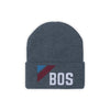 Boston, Massachusetts Beanie - Adult Embroidered Retro Boston Knit Hat