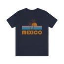 Mexico T-Shirt - Retro Palm Tree Unisex Mexico Shirt-46