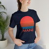 Maine T-Shirt - Retro 80s Unisex Maine Shirt