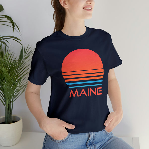 Maine T-Shirt - Retro 80s Unisex Maine Shirt