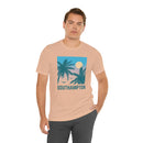 Southampton, New York T-Shirt - Retro Palm Tree & Beach Unisex Southampton Shirt-42