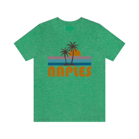Naples, Florida T-Shirt - Retro Palm Tree Unisex Naples Shirt