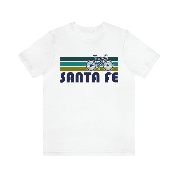 Santa Fe T-Shirt - Retro Mountain Bike Adult Unisex Santa Fe, New Mexico T Shirt