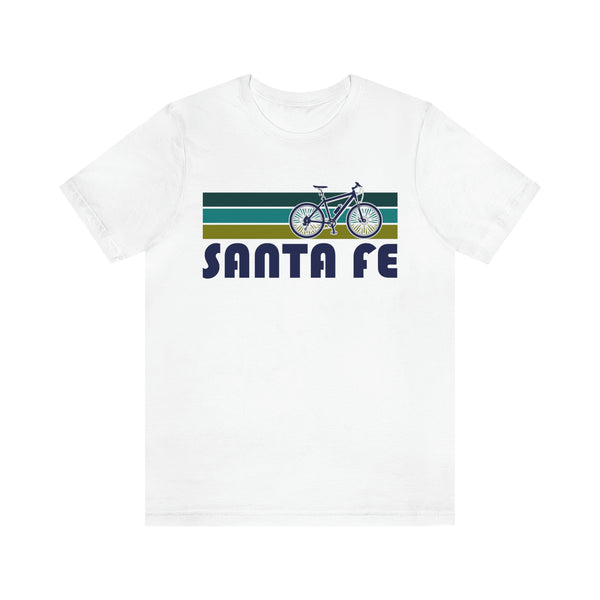 Santa Fe T-Shirt - Retro Mountain Bike Adult Unisex Santa Fe, New Mexico T Shirt