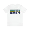 Santa Fe T-Shirt - Retro Mountain Bike Adult Unisex Santa Fe, New Mexico T Shirt