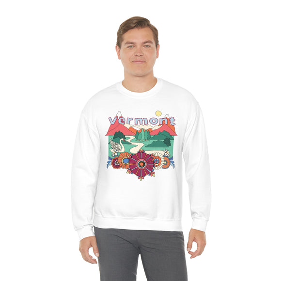 Vermont Sweatshirt - Boho / Hippie Unisex