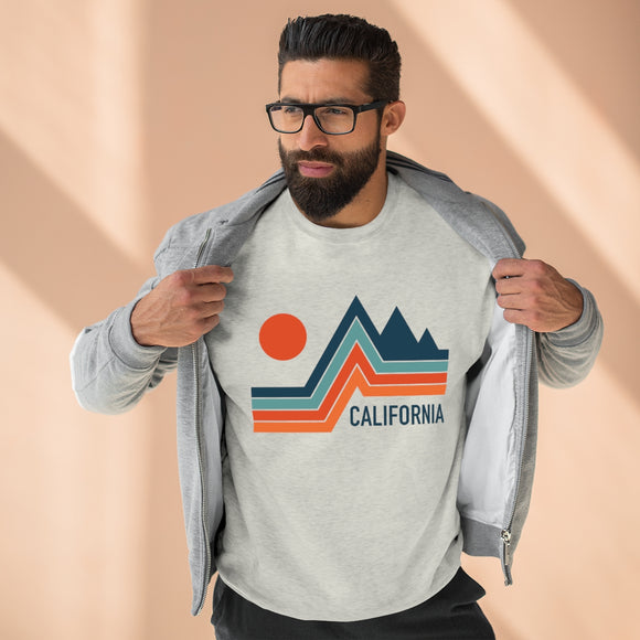 Premium California Hoodie - Retro Unisex Sweatshirt