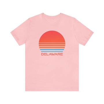 Buy pink Delaware T-Shirt - Retro 80s Unisex Delaware Shirt