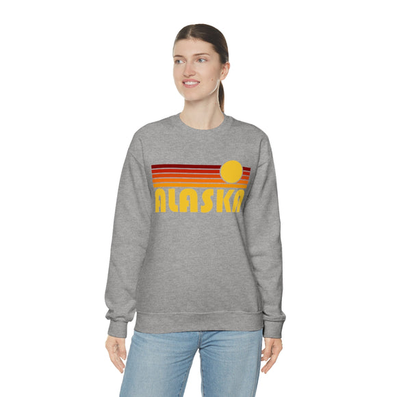 Alaska Sweatshirt - Retro Sunset Unisex