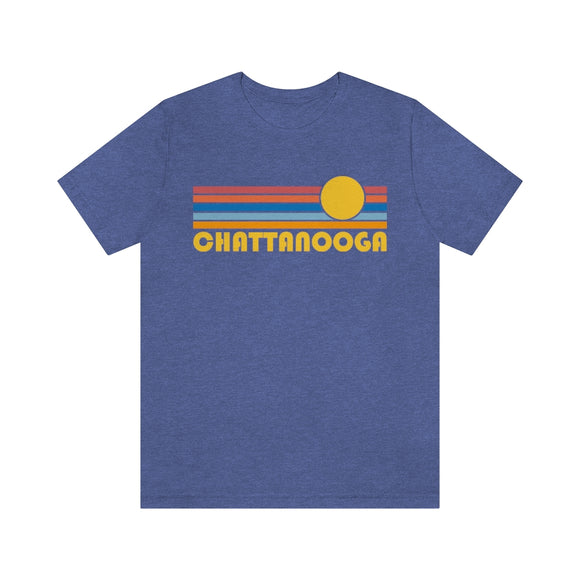 Chattanooga, Tennessee T-Shirt - Retro Sun Unisex Chattanooga T Shirt