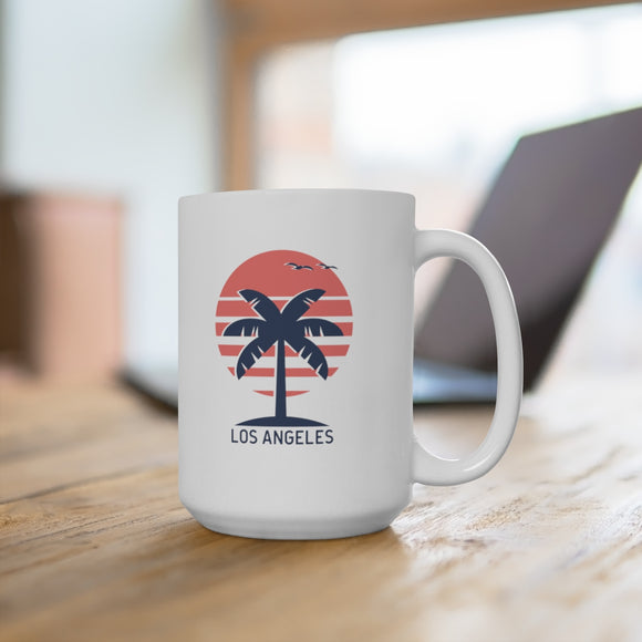 Los Angeles, California Mug, Ceramic Los Angeles, California Mug, Los Angeles, California Coffee Mug