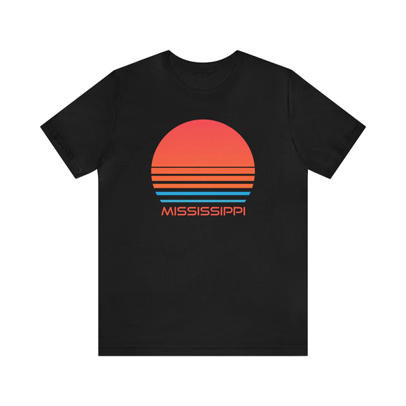 Mississippi T-Shirt - Retro 80s Unisex Mississippi Shirt
