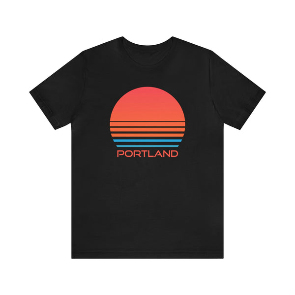 Portland, Oregon T-Shirt - Retro 80s Unisex Portland Shirt