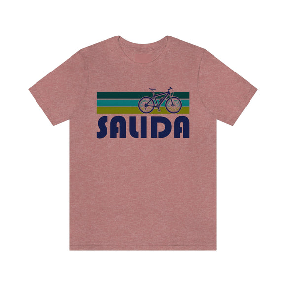 Salida T-Shirt - Retro Mountain Bike Adult Unisex Salida, Colorado T Shirt