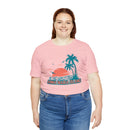 Anna Maria Island, Florida T-Shirt - Retro Palm Tree & Beach Unisex Anna Maria Island Shirt-103