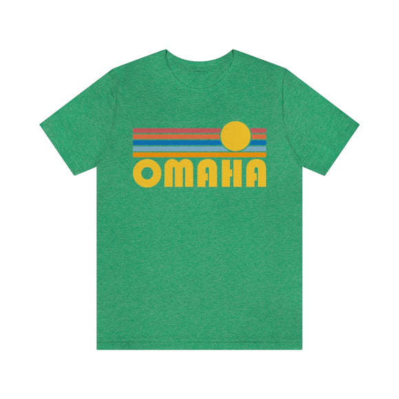 Omaha, Nebraska T-Shirt - Retro Sun Unisex Omaha T Shirt