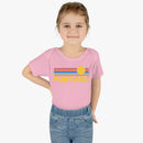Portland Baby Bodysuit - Retro Sun Portland, Oregon Baby Bodysuit-12