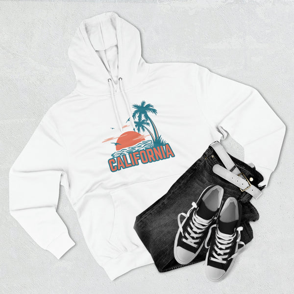 Premium California Hoodie Hoodie - Palm Tree Unisex Sweatshirt