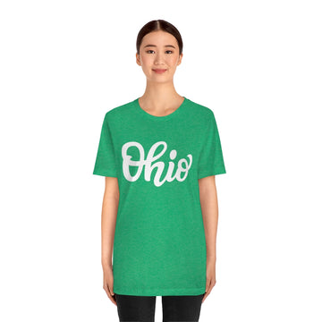Ohio T-Shirt - Hand Lettered Unisex Ohio Shirt - 0
