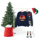 Los Angeles, California Sweatshirt - Unisex Retro Palm Tree Crewneck Los Angeles Sweatshirt-36