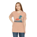 Carmel-by-the-Sea, California T-Shirt - Retro Palm Tree & Beach Unisex Carmel-by-the-Sea Shirt-41