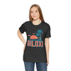 Biloxi, Mississippi T-Shirt - Retro Palm Tree & Beach Unisex Biloxi Shirt