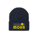 Moab, Utah Beanie - Adult Embroidered Retro Sunset Moab Knit Hat-1