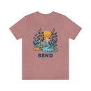 Bend, Oregon T-Shirt - Mountain Illustration Bend Washington Shirt-1