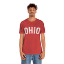 Ohio T-Shirt - Paint Text Unisex Ohio Shirt-24