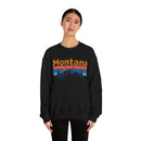 Montana Sweatshirt - Mountain & Birds Unisex-10