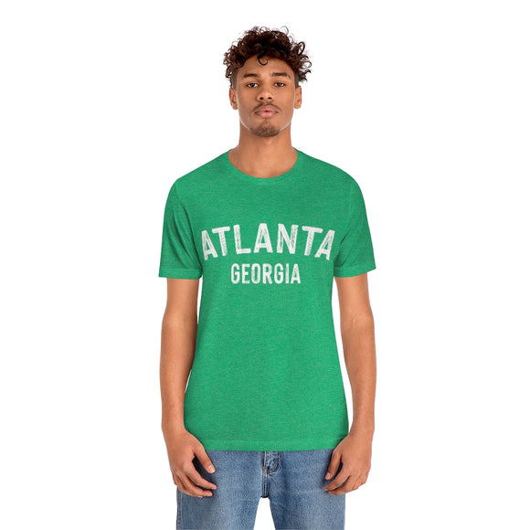 Atlanta, Georgia Shirt - Paint Text Unisex Atlanta T-Shirt