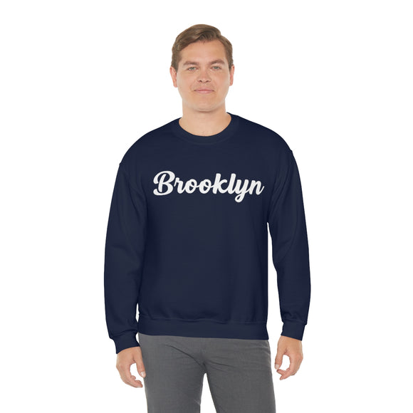 Brooklyn, New York Sweatshirt - Retro Sunset Unisex