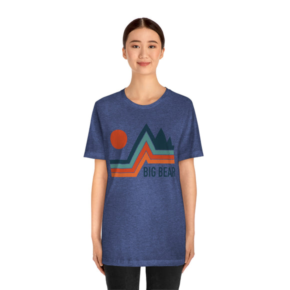 Big Bear, California T-Shirt - Retro Mountain Unisex Big Bear Shirt