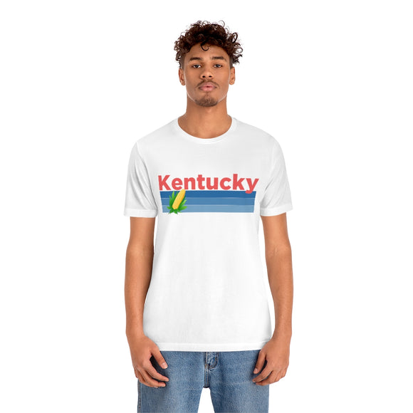 Kentucky T-Shirt - Retro Corn Unisex Kentucky Shirt