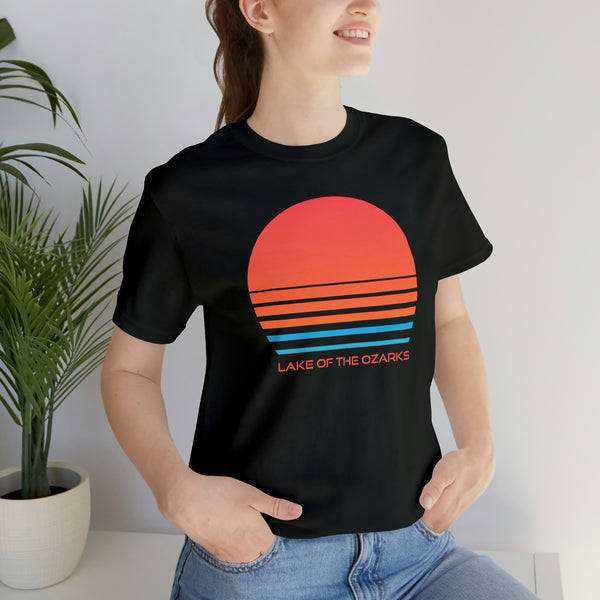 Lake of the Ozarks, Missouri T-Shirt - Retro 80s Unisex Lake of the Ozarks Shirt