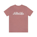 Nebraska T-Shirt - Hand Lettered Unisex Nebraska Shirt-1