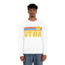 Utah Sweatshirt - Retro Sunrise Unisex-3