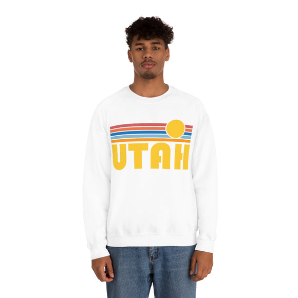 Utah Sweatshirt - Retro Sunrise Unisex
