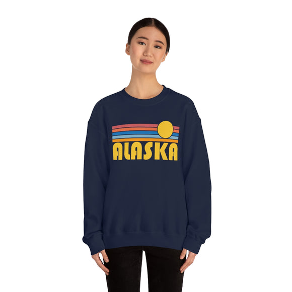 Alaska Sweatshirt - Retro Sunrise Unisex