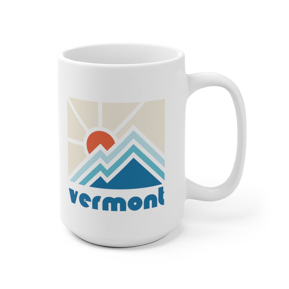 Vermont Mug, Ceramic Vermont Mug, Vermont Coffee Mug