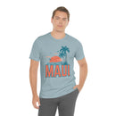 Maui, Hawaii T-Shirt - Retro Palm Tree & Beach Unisex Maui Shirt-38