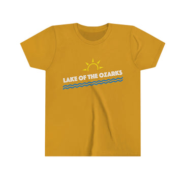 Buy mustard Lake of the Ozarks Youth T-Shirt - Missouri Kid's Tee