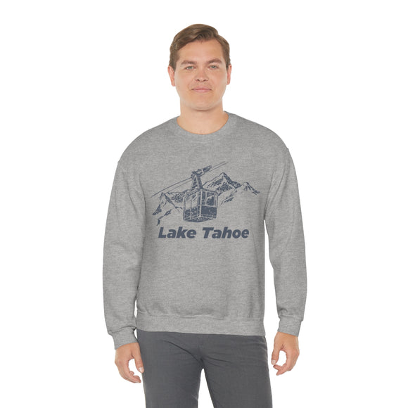 Lake Tahoe, California Sweatshirt - Ski Lift Unisex